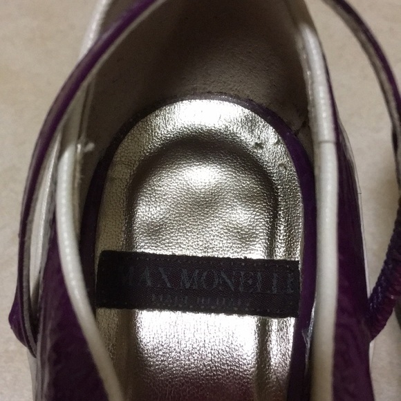 Max Monelli purple shoes - Picture 6 of 6